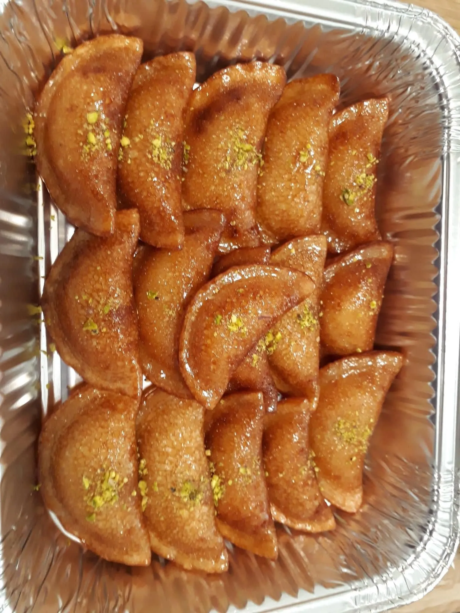 Qatayef with Nuts
